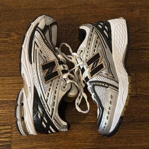 New Balance 1906 in White, Gold and Silver